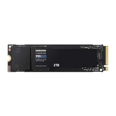 Image de Samsung SSD Interne 990 EVO NVMe M.2 PCIe 4.0 x 4 / 5.0x2, 2 To, Vitesse de lecture jusqu&#039;à 5000 Mo/s, Idéal pour le gaming et la bureautique, MZ V9E2T0BW
