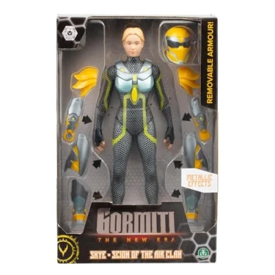 Image de Gormiti, Figurine articulée 27 cm, Scion avec Armure, Modèle Air Skye, pour Les Enfants à partir de 4 Ans, GRV033, Multicouleur