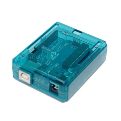 Image de sb components Transparent Case (Bleu) pour Arduino UNO