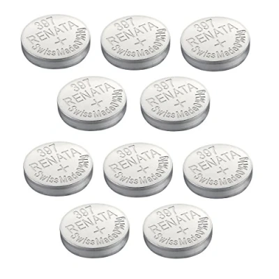 Image de Pile de montre Renata fait Swiss 397 ou SR726SW AG2 1.5V rapide navire (10 x SR 726 SW)