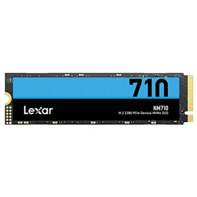 Image de Lexar NM710 SSD 2To, M.2 2280 PCIe Gen4x4 NVMe interne, jusqu&#039;à 4850 Mo/s en lecture, 4500 écriture, disque dur SSD, ordinateur portable et joueurs (LNM710X002T RNNNG)