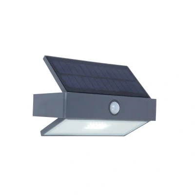 Image de LUTEC Applique murale solaire Arrow avec LED, détecteur