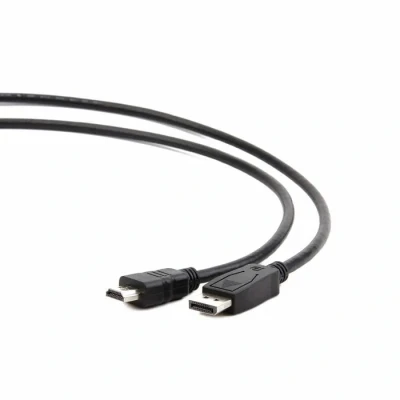 Image de Gembird CC DP HDMI 10M, 10 m, Type A (Standard), DisplayPort, Mâle, Droit