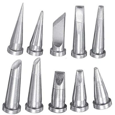 Image de Honfitat Young21 10Pcs Conseils De Fer À Souder pour Weller Wsd81 Wsp80 Wd1000 Wp80 Lt Pointe