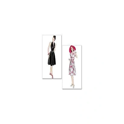 Image de Butterick Patterns B5209 Robe pour Femme Blanc Taille EE 42 46 48
