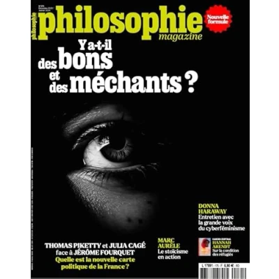 Image de Philosophie Magazine N175 : Y a t il des bons et méchants ? Décembre Janvier 2023 2024