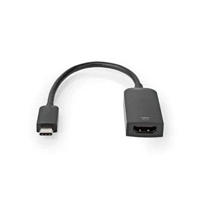 Image de Nedis CCGB64652BK02 0,2 m USB Type C HDMI Noir Neuf