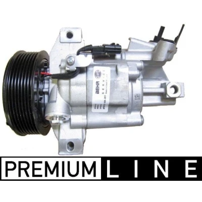 Image de MAHLE ORIGINAL ACP 758 000P Compresseur De Climatisation DKV11R 12 PAG 100 R 134a DACIA: SANDERO 2, LOGAN MCV 2
