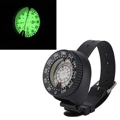 Image de MAGT Boussole De Plongée, Compas Plongée Sous Marine Poignet Imperméable Vision Nocturne Calibration Hémisphère Sud