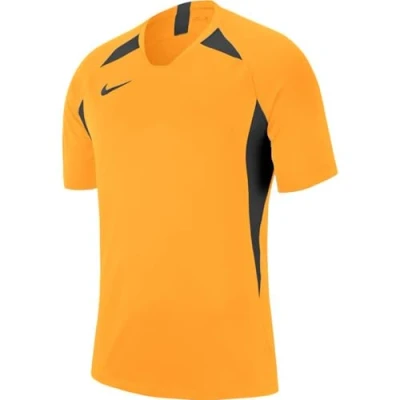 Image de Nike Legend Jersey S/S Maillot Homme, Blanc/University Red/Noir/Noir, FR : M (Taille Fabricant M)