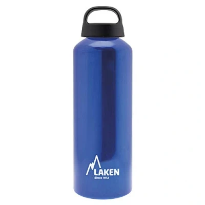 Image de LAKEN Classic Bouteille d&#039;eau Avec Bouchon à Vis et Goulot Large 750ml Argent