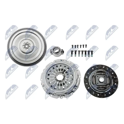 Image de NTY NZS VC 001 Kit d&#039;embrayage avec mécanisme volant moteur, disque d&#039;embrayage, butée de débrayage 235mm