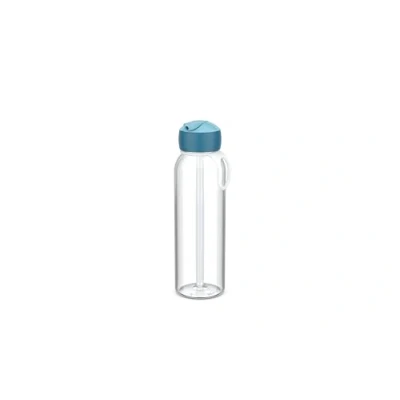 Image de Mepal Bouteille Flip Up Campus Gourde Étanche pour l&#039;École et les Déplacements Transparente Réutilisable sans BPA lavable au lave Vaisselle 500 ml Cool Blue