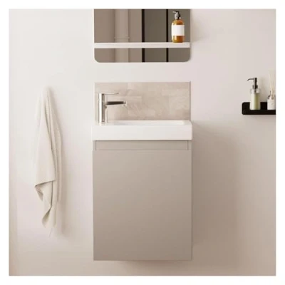 Image de Meuble Lave Mains Lisa Gris Sable