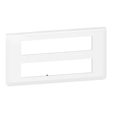 Image de Legrand 078828L Mosaic Plaque de Finition pour 2x10 Module, Blanc