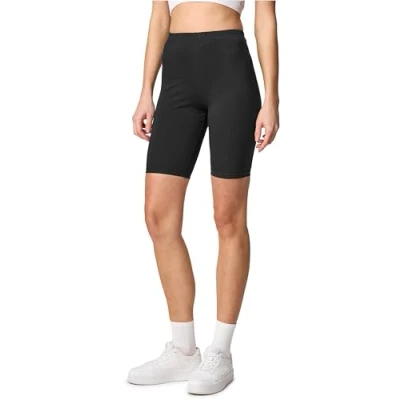 Image de Merry Style Shorts Courts pour Femmes en Coton Legging Femme Confortables de Cyclisme Parfait Un Usage Quotidien et Le Sport MS10 200 (Noir S)