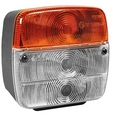 Image de Spotlight Feux Avant 2 Fonctions/Feu de Position et Clignotant Ampoules incluses A Fixer Dimensions : 108 x 103 52mm Entraxe Fixation 55mm Kit signalisation, arrière Auto