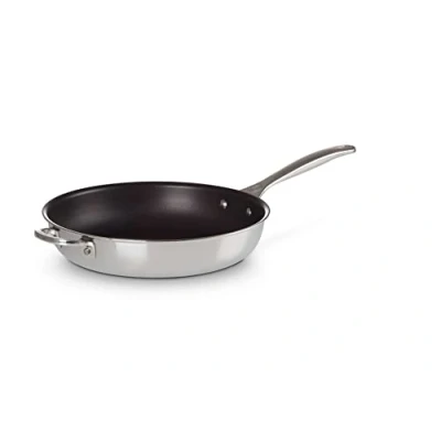 Image de Le Creuset Sauteuse Anti Adhérente avec Poignée d&#039;Assistance, Acier Inoxydable 3 Ply, 28 cm, 96600228000000