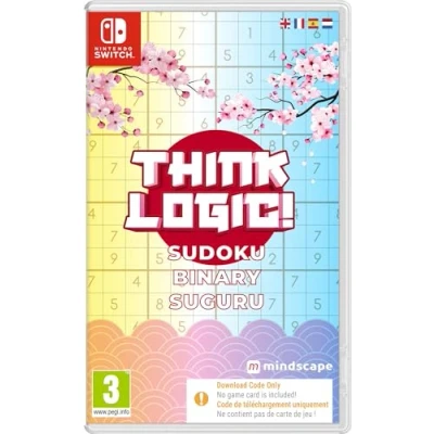 Image de Think Logic! Sudoku Binary Suguru (Code in a box) Nintendo Switch