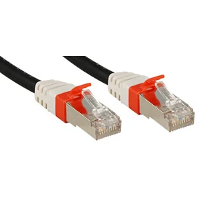 Image de Lindy Cat.6 (A) SSTP / S/FTP PIMF Premium 2.0m câble de réseau Noir 2 m Neuf