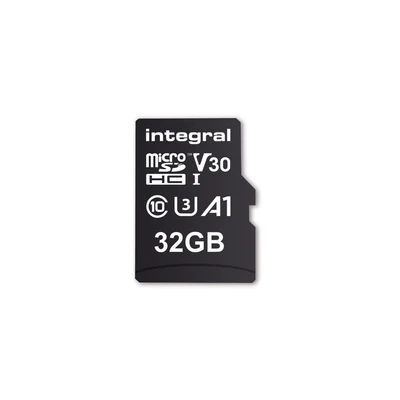 Image de Carte Mémoire 32 Go microSDxC Premium Haute Vitesse jusqu&#039;à 100 Mo/s en Lecture, 30 Ecriture, V30 UHS I U3 + Adaptateur SD, by Integral Memory, Memory