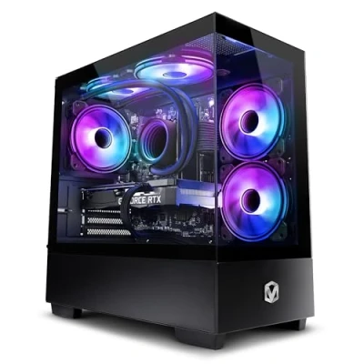 Image de Vibox III 159 PC Gamer 8 Core Intel i7 10700F Processeur 4.8GHz Nvidia RTX 4060 Ti 8Go 16Go RAM 1To NVMe M.2 SSD Windows 11 WiFi