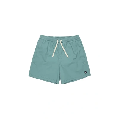 Image de Element Chillin Classic 17&quot; Short de Marche à Taille élastique Homme S Bleu.