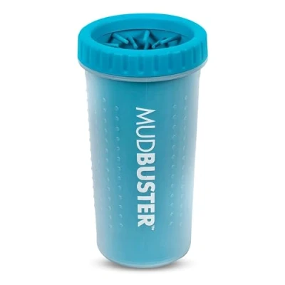 Image de Dexas PW720312 MudBuster Outil Portable de Nettoyage Pattes Chien Bleu Taille L