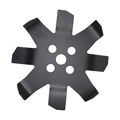 Image de Kawapower KW0263 Disque de Lame Widia 8 Pointes multicoupe 25025.43 mm pour débroussailleuse, Noir