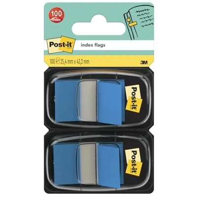 Image de Post It 680 B2EU Marque Page Bleu