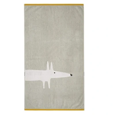 Image de Scion Mr Fox Pebble Serviette de Bain en Velours 100% Coton 70 x 130 cm