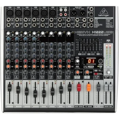 Image de Behringer Table de Mixage et Interface X1222USB