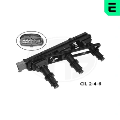 Image de ERA 880173A Bobine d&#039;allumage 5 OPEL: Vectra C CC, B Berline, Omega CADILLAC: CTS I Berline