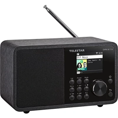 Image de Radio de table Internet Telestar DIRA M 1 A DAB+ FM AUX Bluetooth USB WiFi Noir