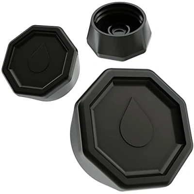Image de Sodaquip Couvercle de Bouteille en Verre pour Sodastream Crystal, 3 x couvercles Modernes Bouteilles Crystal Bouchon/Couvercle (3