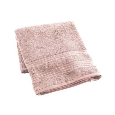 Image de douceur d&#039;intérieur, Drap de Bain (90 x 150 cm) Excellence Bio Blush, Eponge Unie