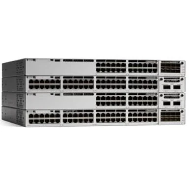 Image de Cisco Catalyst C9300 48P A commutateur réseau Géré L2/L3 Gigabit Ethernet (10/100/1000) Connexion Ethernet, supportant l&#039;alimentation via ce port (PoE) Gris Neuf