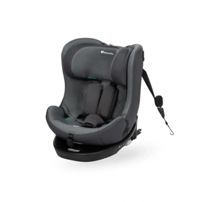 Image de BEBECONFORT Siège auto évolutif pivotant 360 EvolveFix i Size 0/1/2/3 Isofix 0 à 12 ans (36 kg) 40 150 cm TINTED GRAPHITE