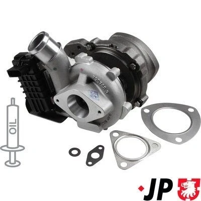 Image de JP GROUP 1517400700 Turbocompresseur à gaz d&#039;échappement y compris Jeu de joints d’étanchéité FORD: Ranger Mk3, Transit Mk6 Van