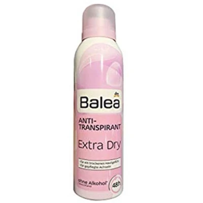 Image de Balea Lot de 3 déodorants en spray anti transpirant Extra Dry (3 x 200 ml)