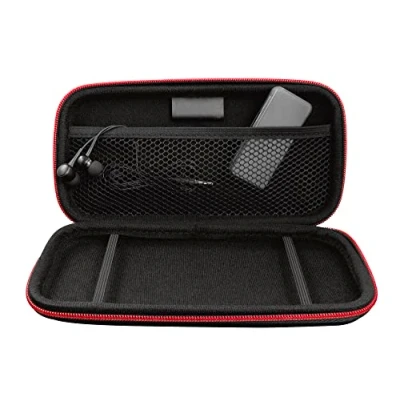 Image de Trust Étui Nintendo Switch Lite GXT 1241 Tidor XL Pack d’Accessoires 4 en 1 avec Écouteurs, Coque Rigide de Rangement pour Les Déplacements et Voyages, Protège Écran Boîte Jeux