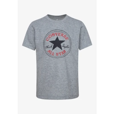 Image de Converse CORE Chuck Patch TEE Tshirt imprimé pour enfants, Taille: 128/132, Dark grey heather