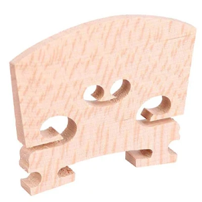 Image de Drfeify chevalet de Violon d&#039;érable, 5PCS 3/4 1/2 1/8 1/4 Taille Violon(1/4)