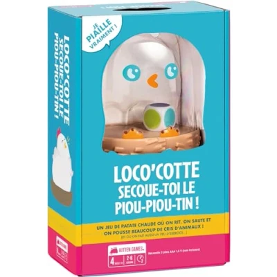 Image de Asmodee Exploding Kittens Loco’Cotte Jeux de société Jeu Enfants et Famille A partir 4 Ans 2 à 6 Joueurs 20 Min Version française
