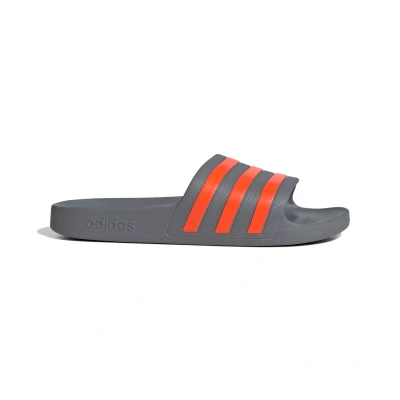 Image de adidas Mixte Adilette Aqua Slides, Grey Three/Impact Orange/Grey Three, 39 EU