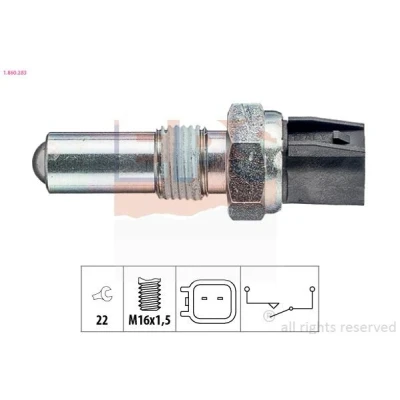Image de EPS 1.860.283 Interrupteur, feu marche arrière Made in Italy OE Equivalent FORD: Focus 2, C Max, FIESTA 5