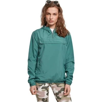 Image de Urban Classics Basic Veste coupevent, Femme, Taille: 3XL, Paleleaf