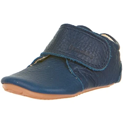 Image de Froddo G1130005 1 Chaussure pour bébé fille sans doublure Bleu foncé, 19 EU