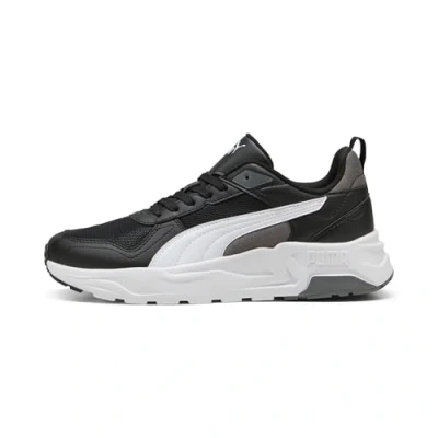 Image de PUMA Mixte Trinity 2 LT Basket, Black White Cool Dark Gray, 42 EU