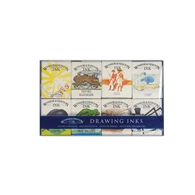 Image de Winsor &amp; Newton Encre à Dessiner Collection William